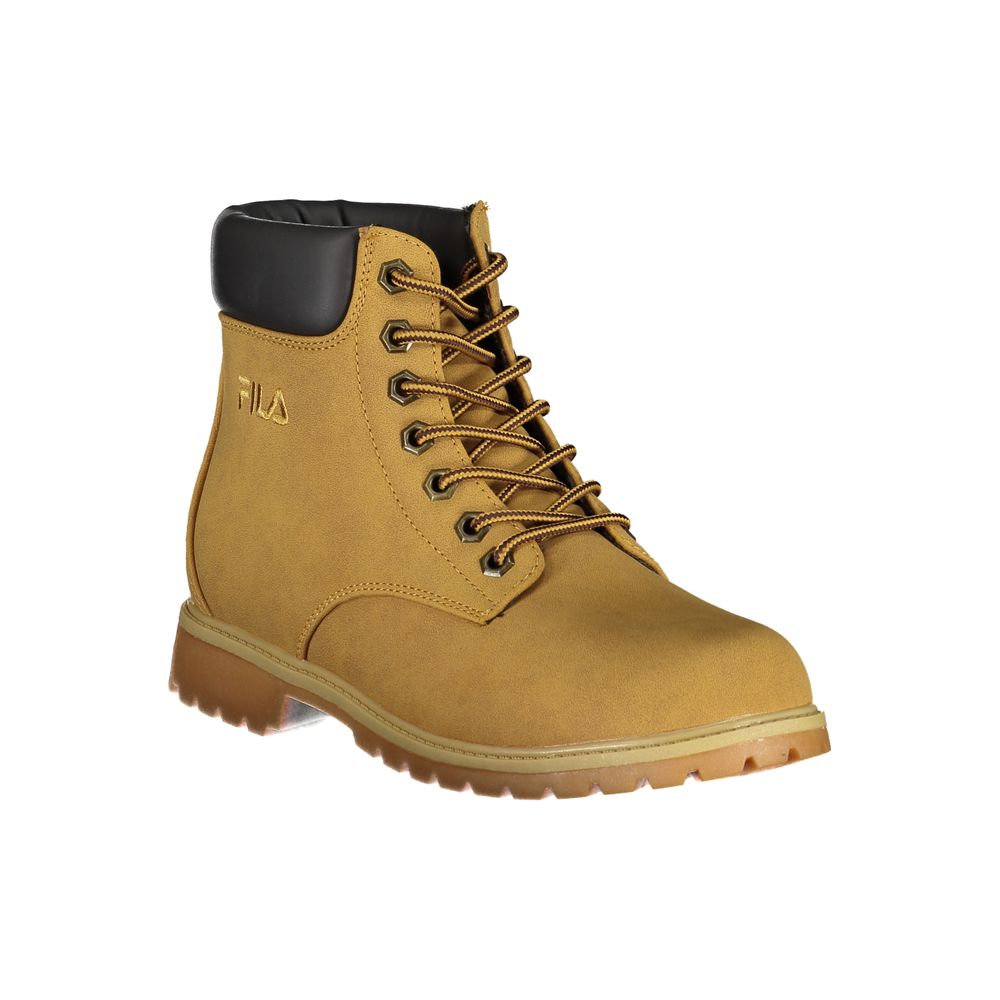 Fila Yellow Polyester Women Ankle Boot - HBPS Beauty & Fashion
