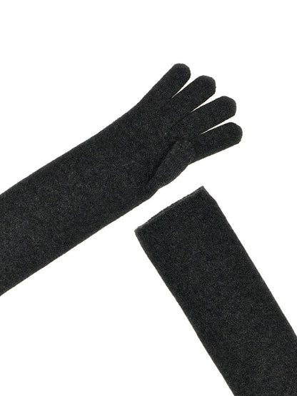 Gants Max Mara femme Timor en cachemire gris – MA298669BM - HBPS Beauty & Fashion