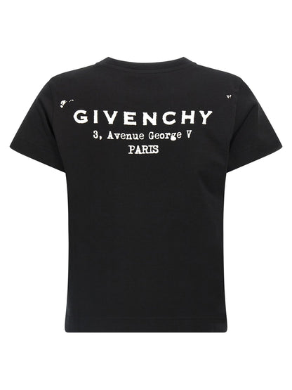 Givenchy Bicolor Cotton T-Shirt - HBPS Beauty & Fashion