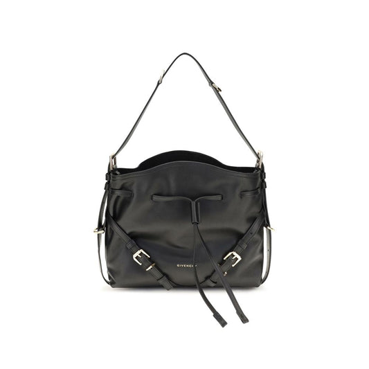 Givenchy Black Calf Leather Bos Taurus Backet Bag - HBPS Beauty & Fashion