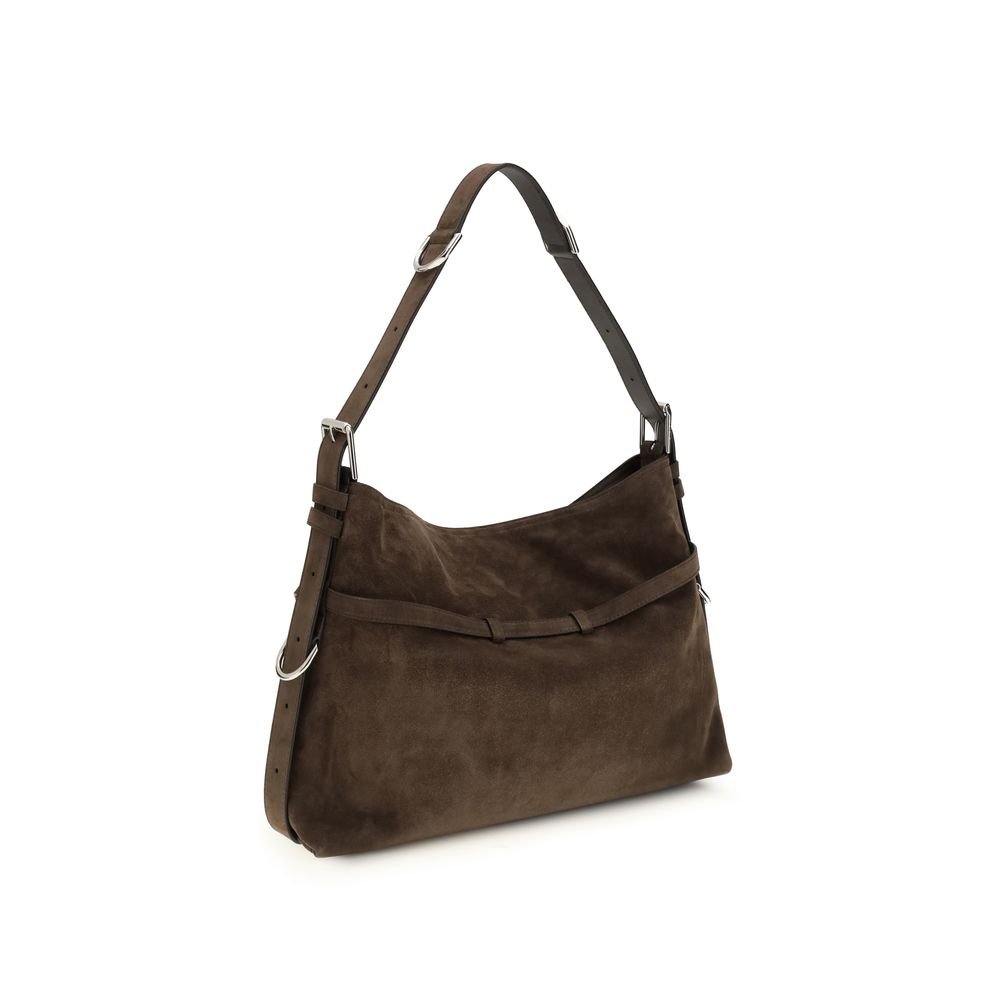 Givenchy Black Calf Leather Bos Taurus Shoulder Bag - HBPS Beauty & Fashion