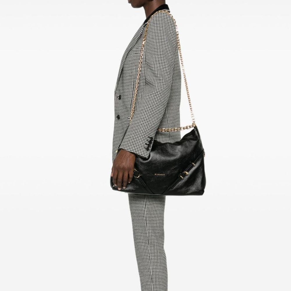 Givenchy Black Calfskin Shoulder Bag - HBPS Beauty & Fashion