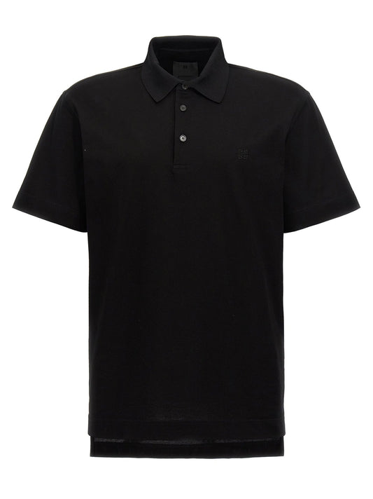 Givenchy Black Cotton Polo Shirt - HBPS Beauty & Fashion