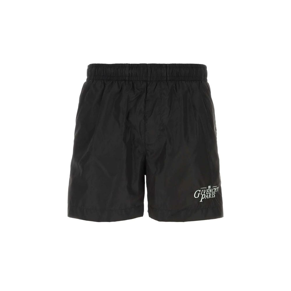 Givenchy Black Polyamide Shorts - HBPS Beauty & Fashion