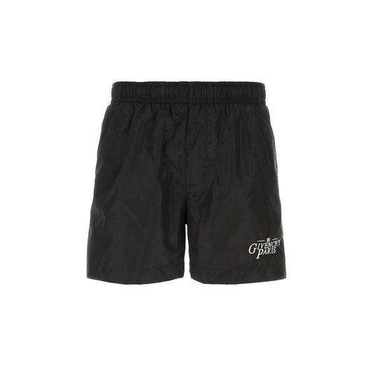 Givenchy Black Polyamide Shorts - HBPS Beauty & Fashion