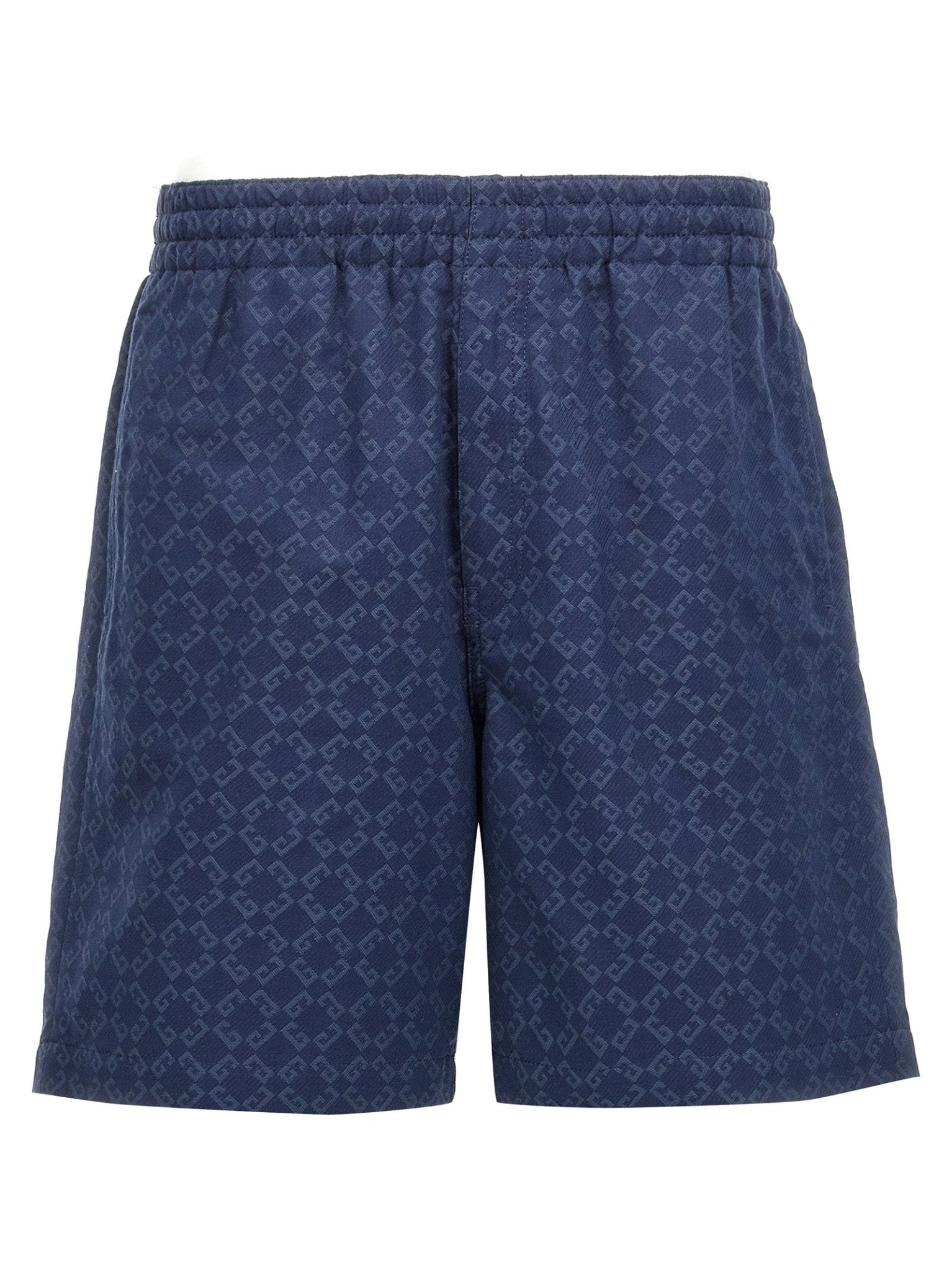 Givenchy Blue Cotton Bermuda Shorts - HBPS Beauty & Fashion