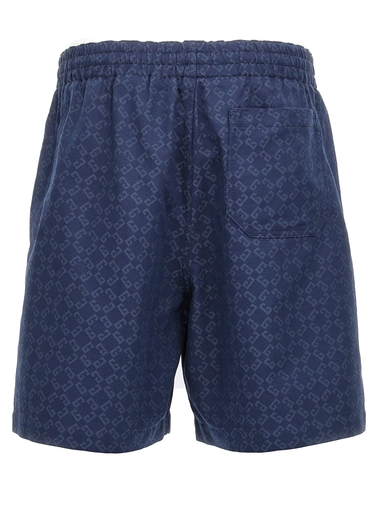 Givenchy Blue Cotton Bermuda Shorts - HBPS Beauty & Fashion