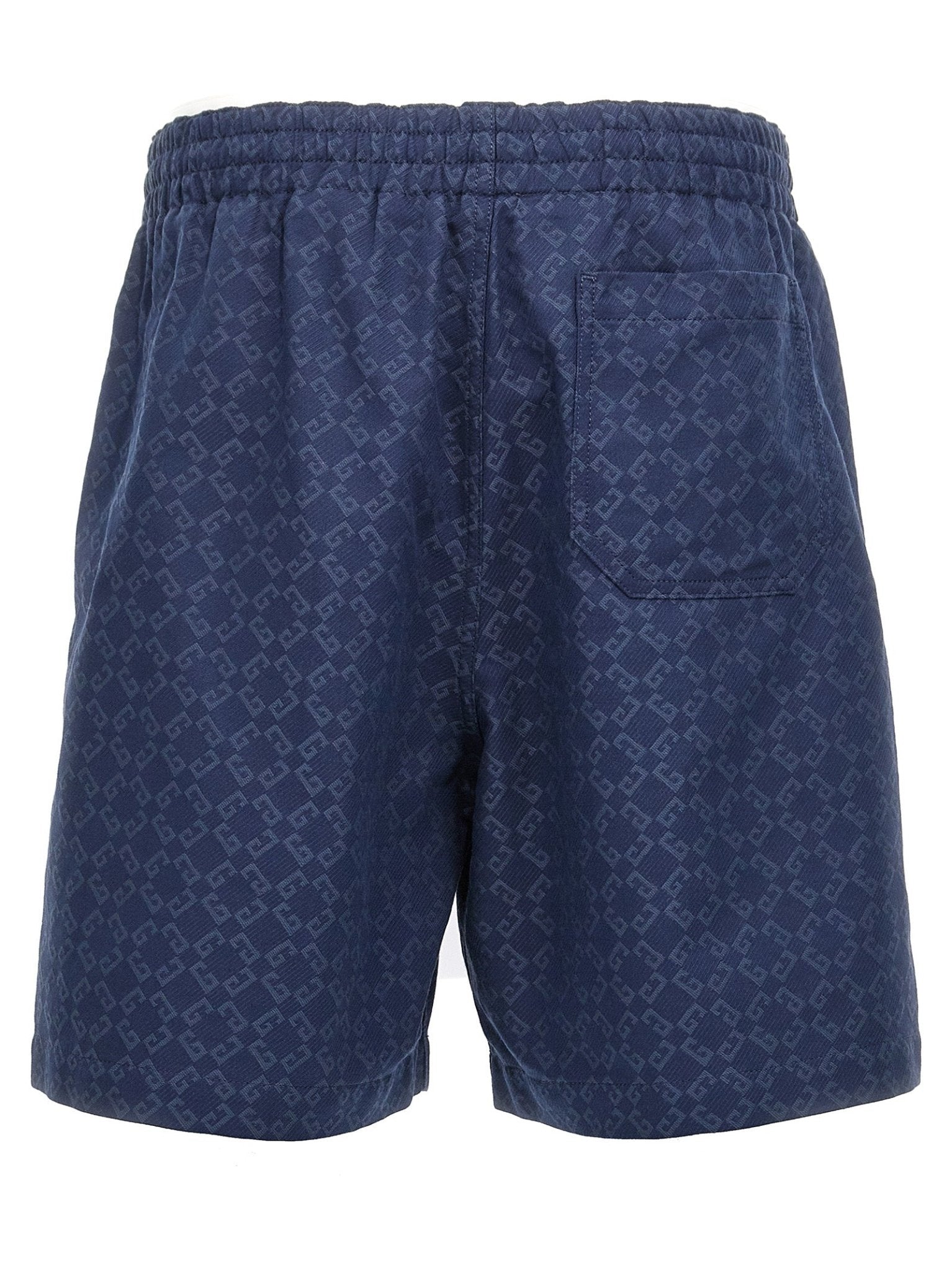 Givenchy Blue Cotton Bermuda Shorts - HBPS Beauty & Fashion