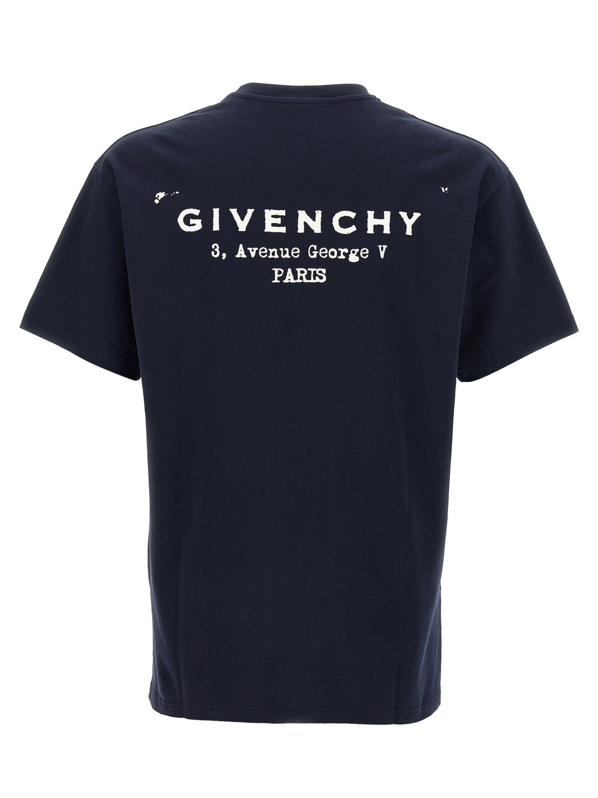 Givenchy Blue Cotton T-Shirt - HBPS Beauty & Fashion