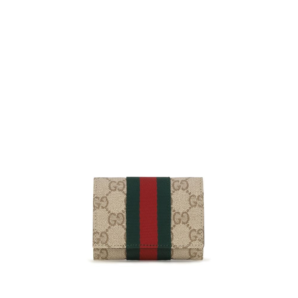 Gucci Beige Cotton Wallet - HBPS Beauty & Fashion