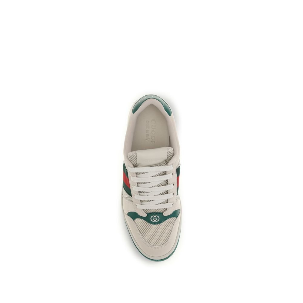 Gucci Beige Polyester Athletic Sneakers - HBPS Beauty & Fashion