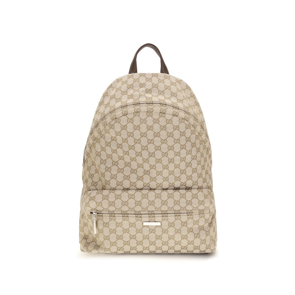 Gucci Beige Polyester Backpack - HBPS Beauty & Fashion