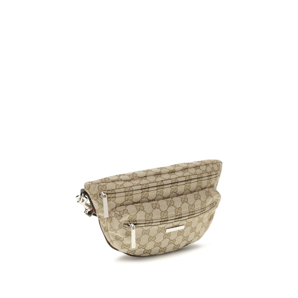 Gucci Beige Polyester Shoulder Bag - HBPS Beauty & Fashion