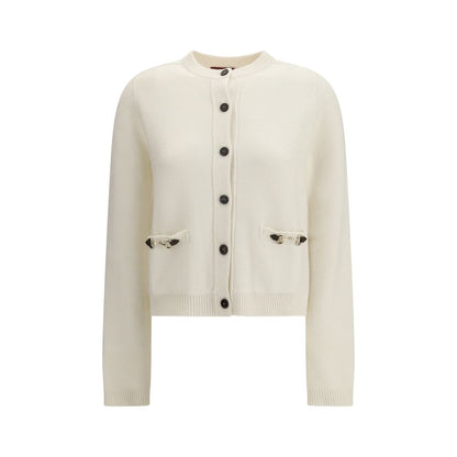 Gucci Beige Wool Cardigan - HBPS Beauty & Fashion
