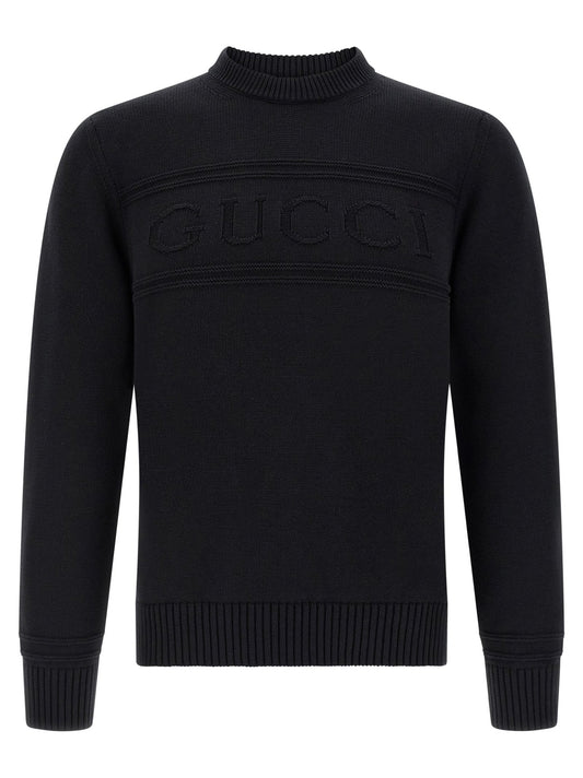 Gucci Black Cotton Cardigan - HBPS Beauty & Fashion