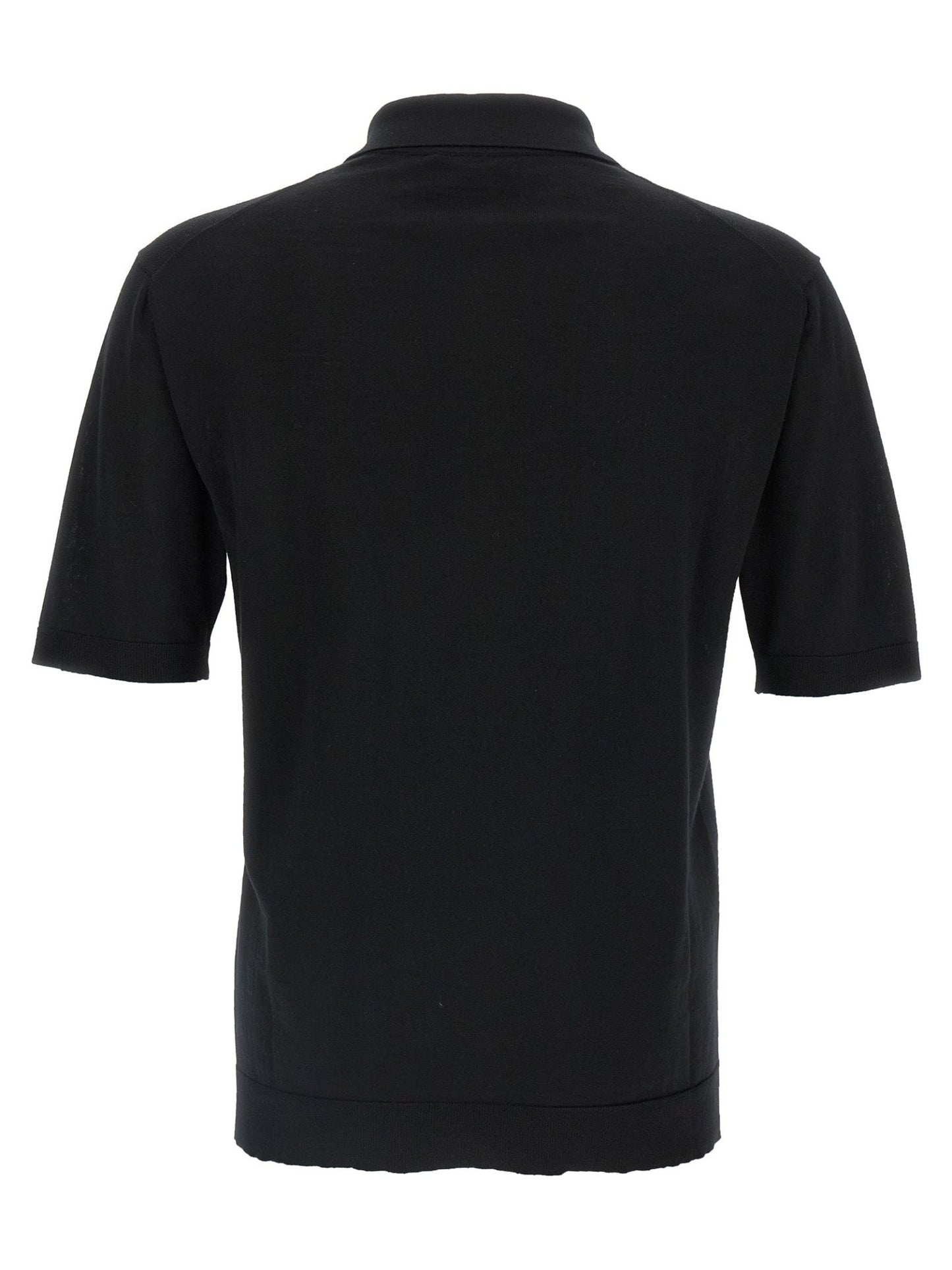 Gucci Black Wool Polo Shirt - HBPS Beauty & Fashion