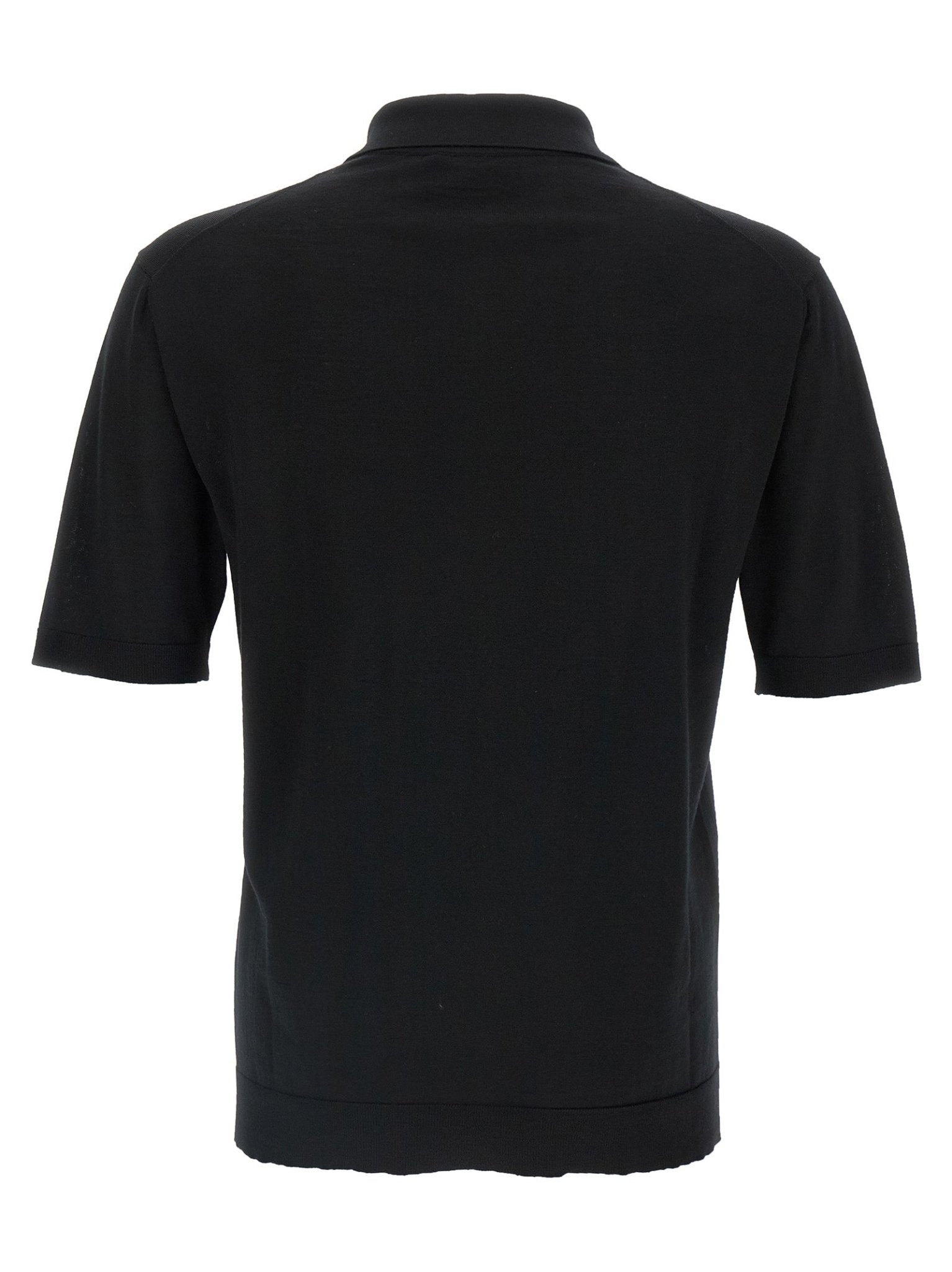 Gucci Black Wool Polo Shirt - HBPS Beauty & Fashion