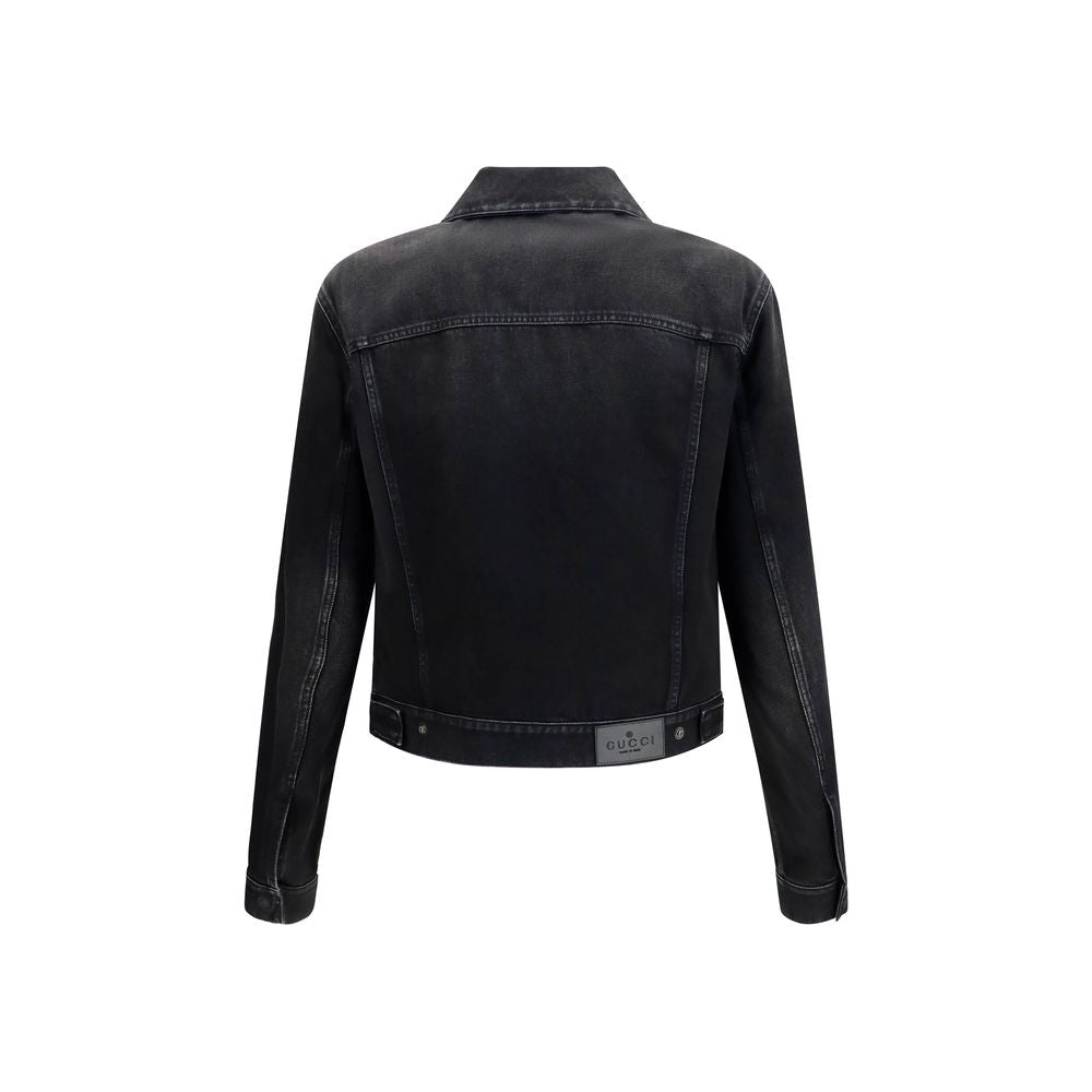 Gucci Blue Cotton Denim Jacket - HBPS Beauty & Fashion