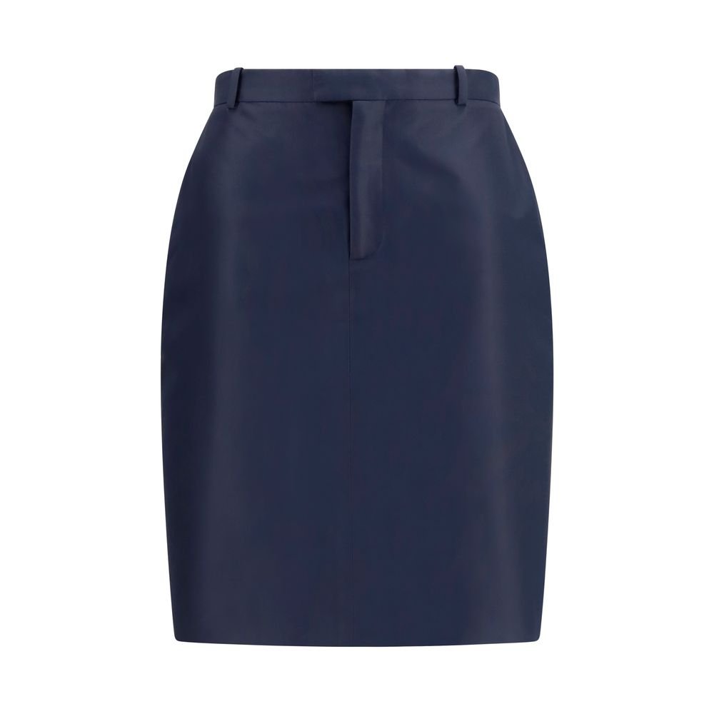 Gucci Blue Silk Skirt - HBPS Beauty & Fashion