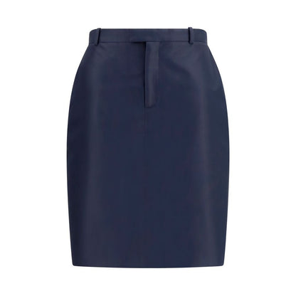 Gucci Blue Silk Skirt - HBPS Beauty & Fashion
