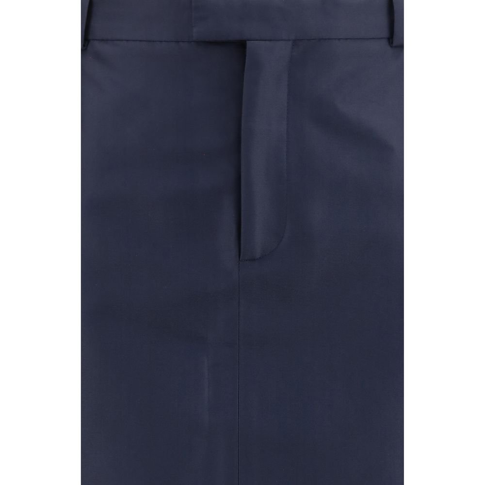 Gucci Blue Silk Skirt - HBPS Beauty & Fashion