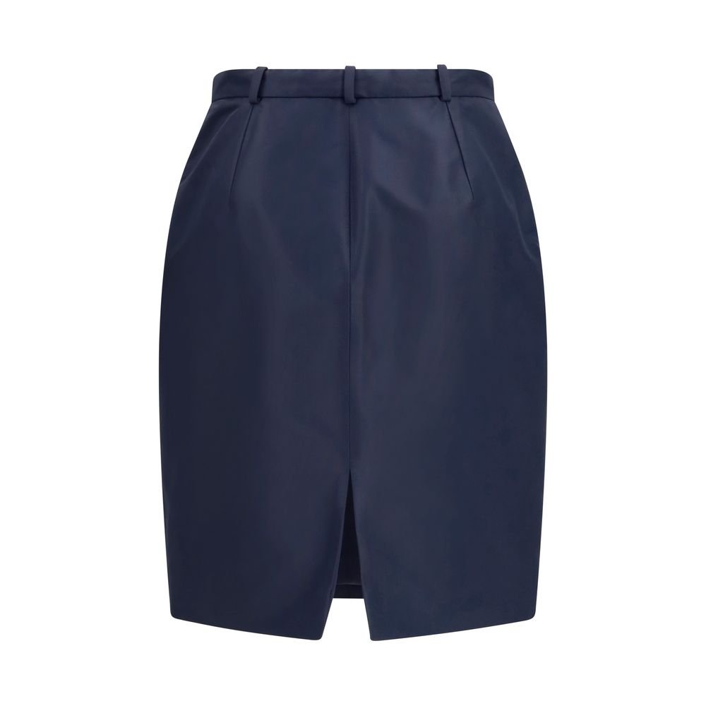 Gucci Blue Silk Skirt - HBPS Beauty & Fashion