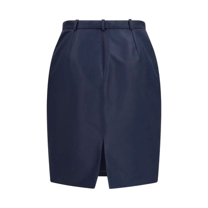 Gucci Blue Silk Skirt - HBPS Beauty & Fashion