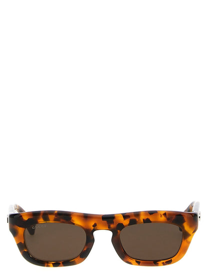 Gucci Brown Acetate Sunglasses - HBPS Beauty & Fashion