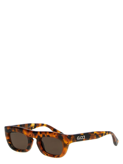Gucci Brown Acetate Sunglasses - HBPS Beauty & Fashion