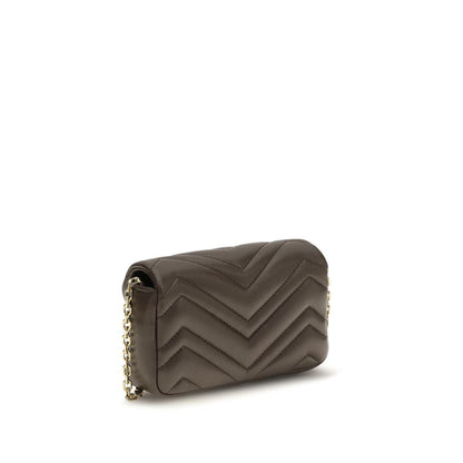Gucci Brown Calf Leather Bos Taurus Shoulder Bag - HBPS Beauty & Fashion