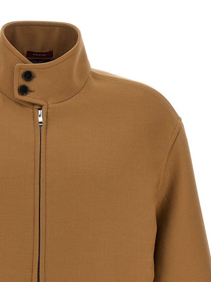 Gucci Brown Wool Full-Length Jacket - HBPS Beauty & Fashion