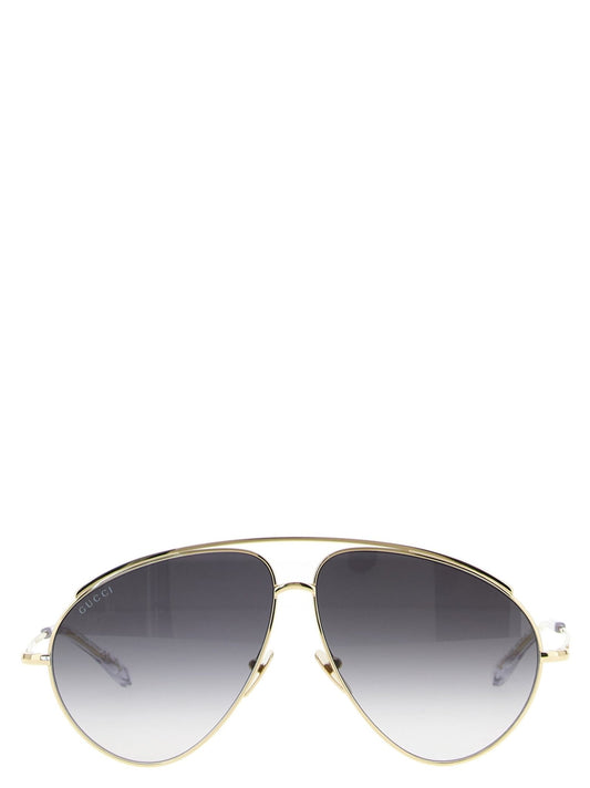 Gucci Gold Metal Sunglasses - HBPS Beauty & Fashion