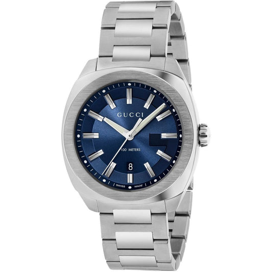 Gucci Gray Stainless Steel Dress Watch - HBPS Beauty & Fashion