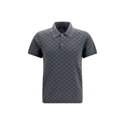 Gucci Gray Wool Oves Aries Polo Shirt - HBPS Beauty & Fashion
