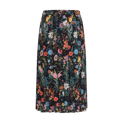 Gucci Multicolor Silk Midi Skirt - HBPS Beauty & Fashion