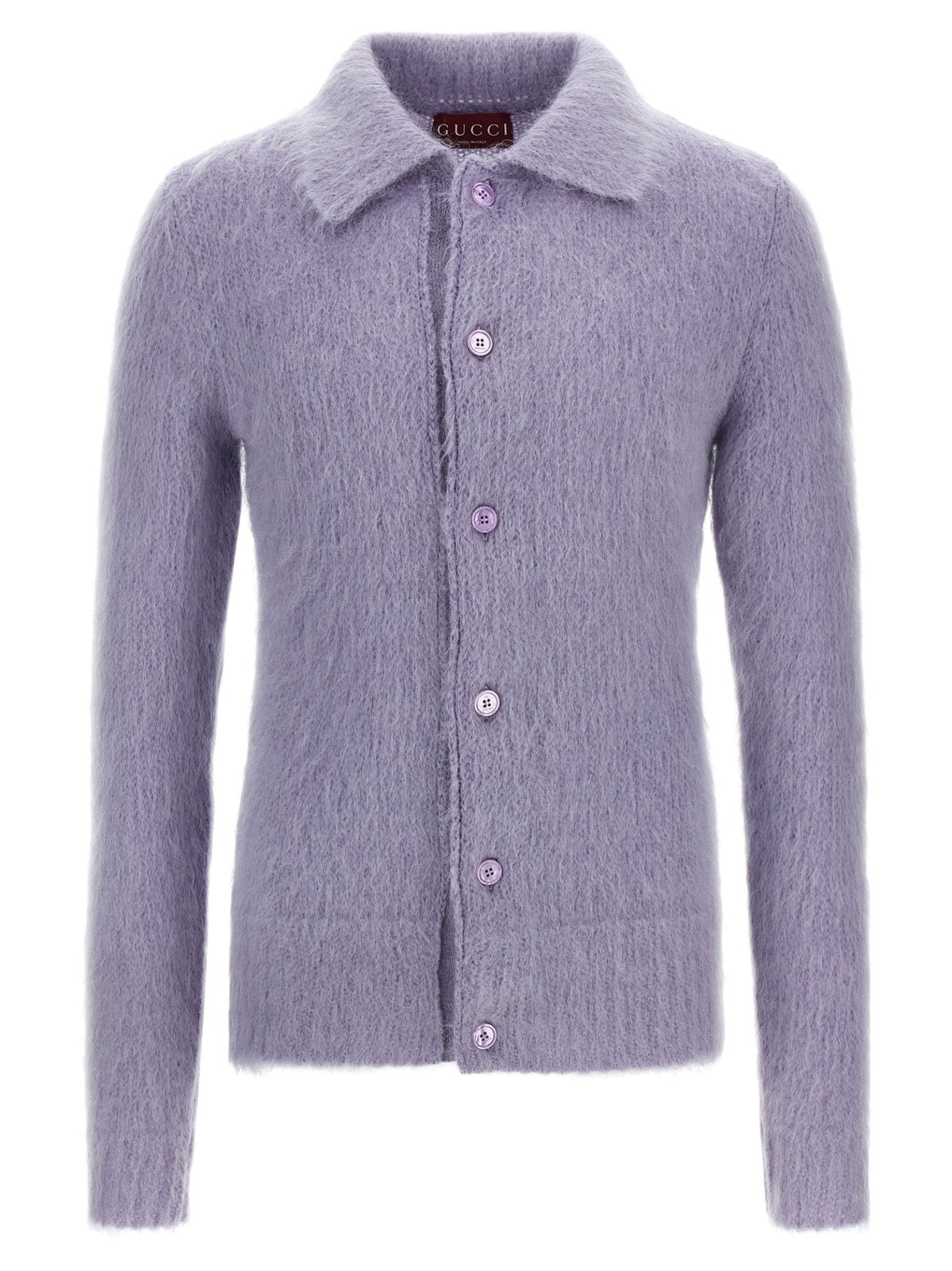 Gucci Purple Wool Cardigan - HBPS Beauty & Fashion