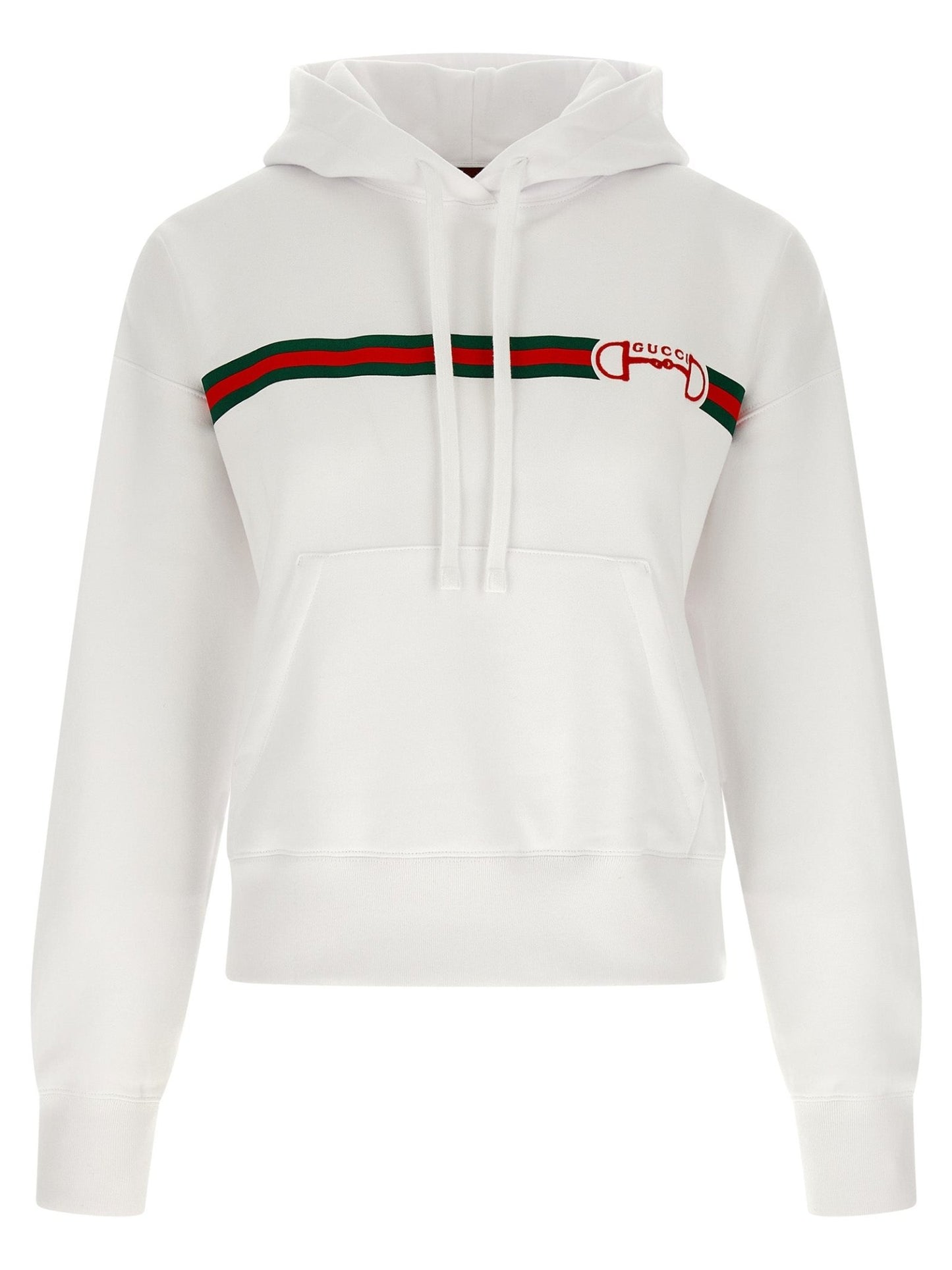 Gucci White Cotton Hoodie - HBPS Beauty & Fashion