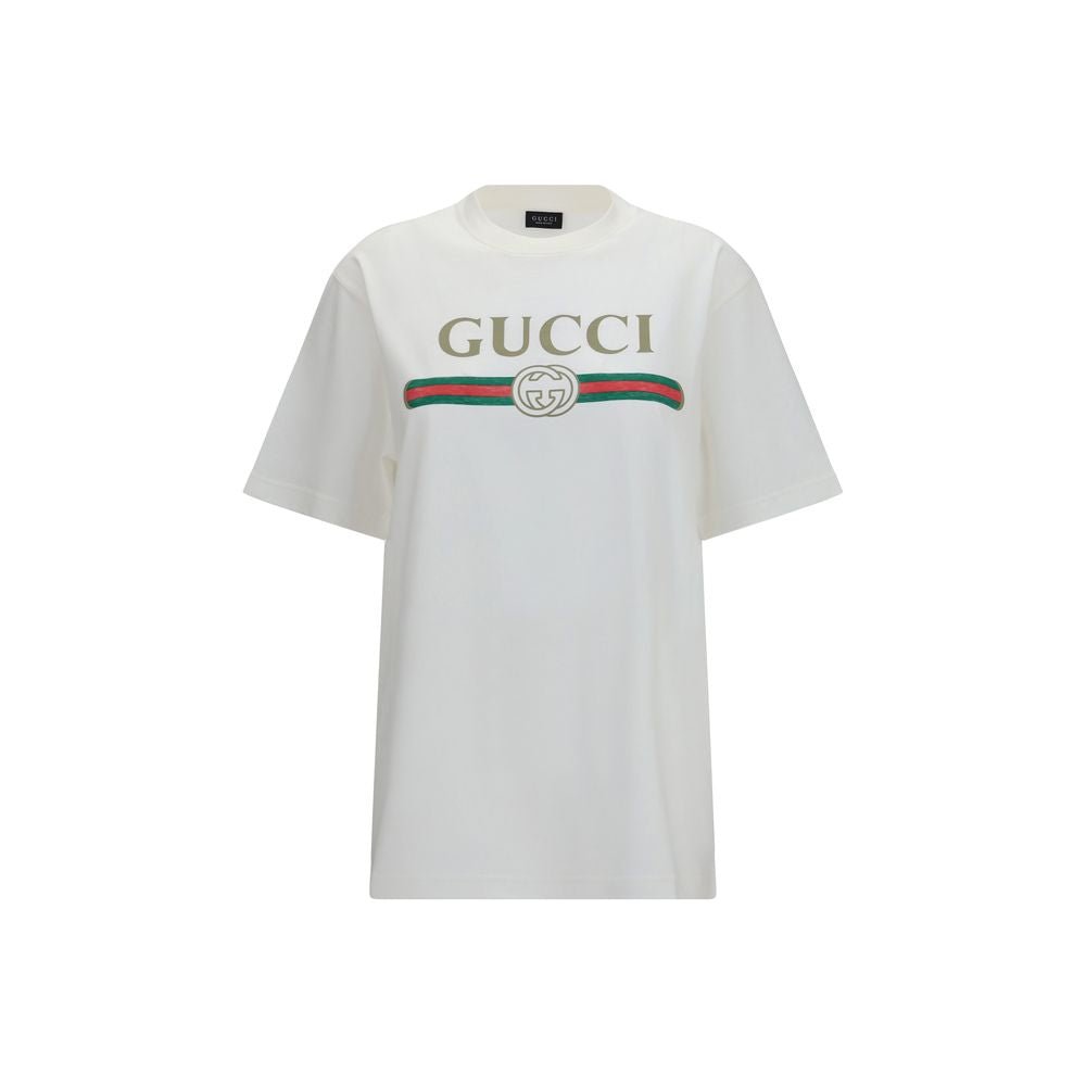 Gucci White Cotton T-Shirt - HBPS Beauty & Fashion