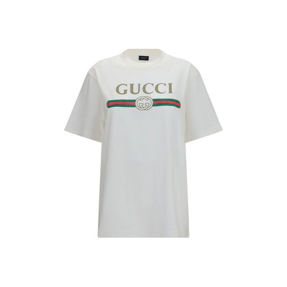 Gucci White Cotton T-Shirt - HBPS Beauty & Fashion