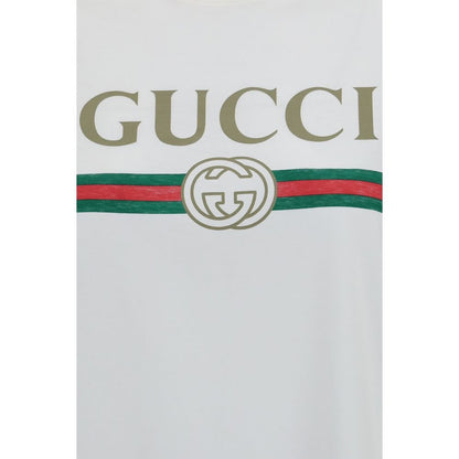 Gucci White Cotton T-Shirt - HBPS Beauty & Fashion