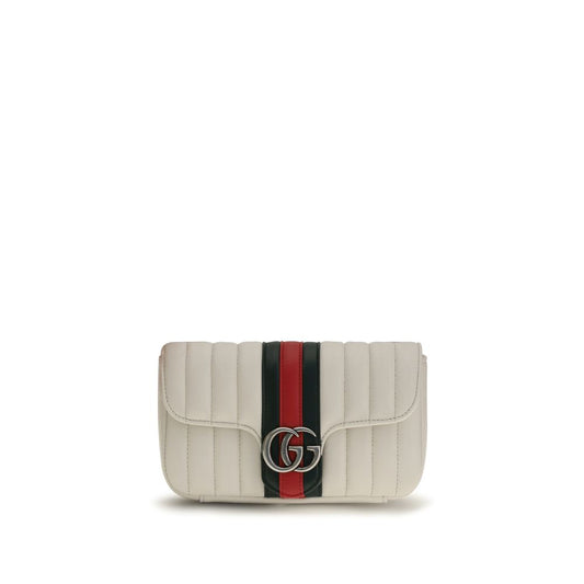 Gucci White Lamb Ovis Aries Shoulder Bag - HBPS Beauty & Fashion