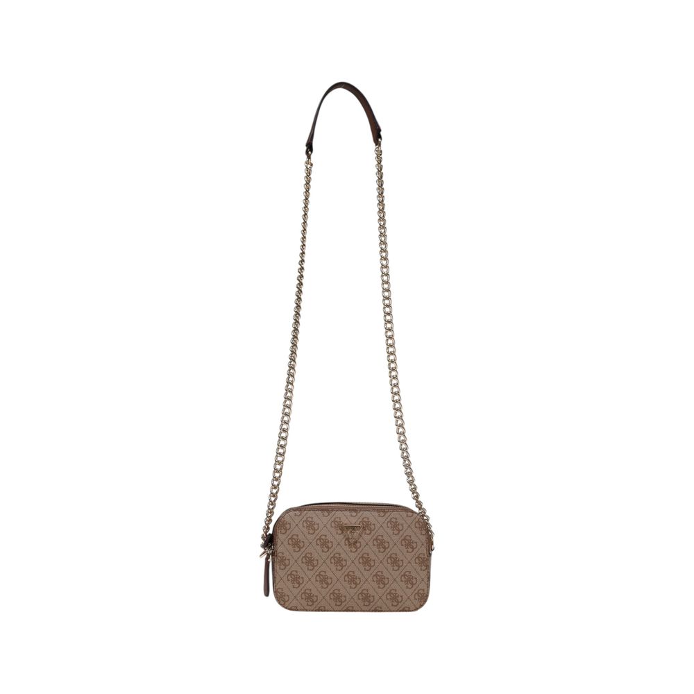 Guess Brown Polyethylene Handbag - HBPS Beauty & Fashion
