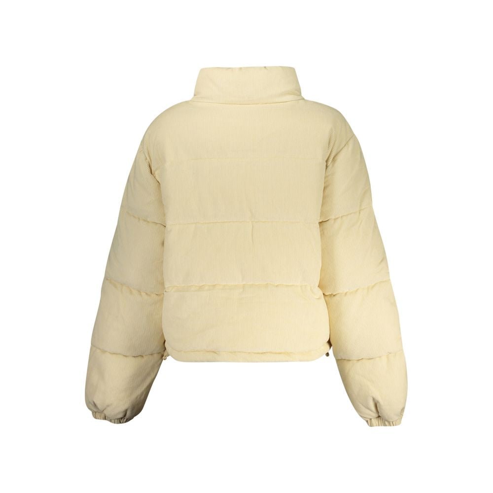 Guess Jeans Beige Polyester Women's Jacket - HBPS Beauty & Fashion