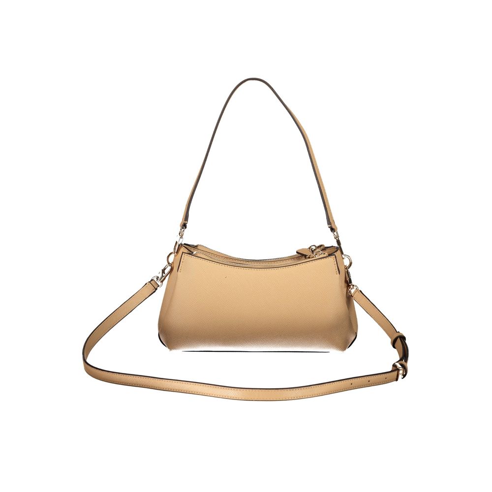 Guess Jeans Beige Polyethylene Handbag - HBPS Beauty & Fashion