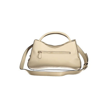Guess Jeans Beige Polyurethane Women Handbag - HBPS Beauty & Fashion