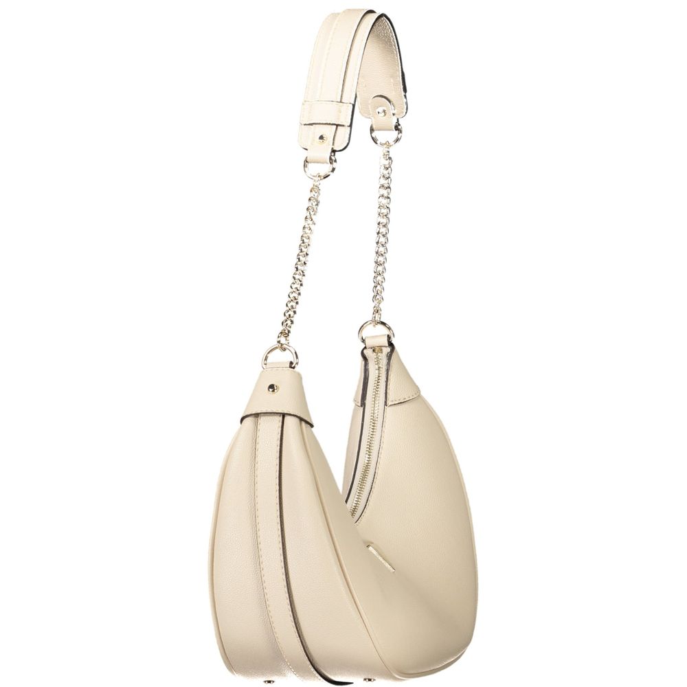 Guess Jeans Beige Polyurethane Women Handbag - HBPS Beauty & Fashion