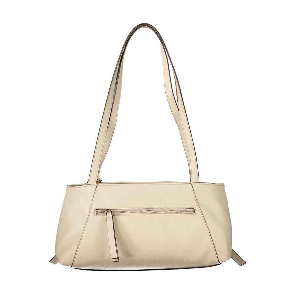 Guess Jeans Beige Polyurethane Women's Bag - HBPS Beauty & Fashion