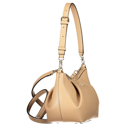 Guess Jeans Beige Polyurethane Women's Bag - HBPS Beauty & Fashion