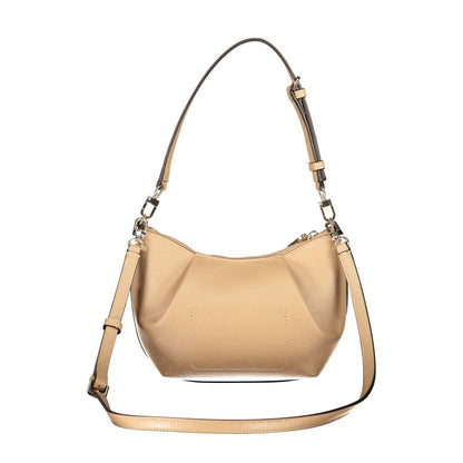 Guess Jeans Beige Polyurethane Women's Bag - HBPS Beauty & Fashion