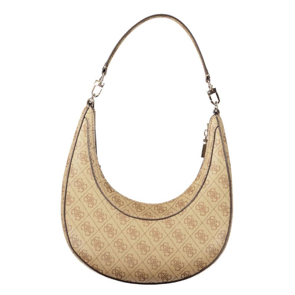 Guess Jeans Beige Polyurethane Women's Bag - HBPS Beauty & Fashion
